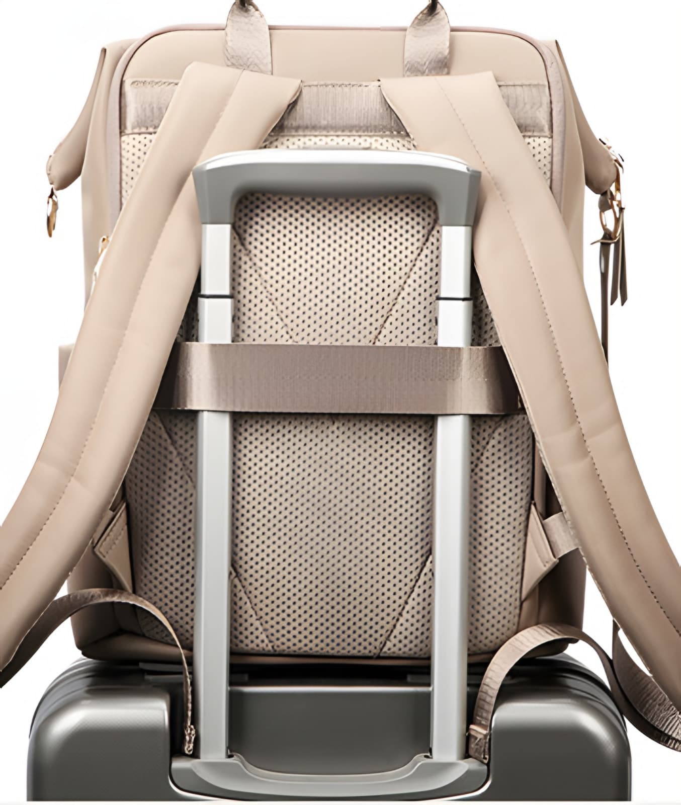 Pisa Women's Laptop Backpack with Covered Front Pocket, photo 7