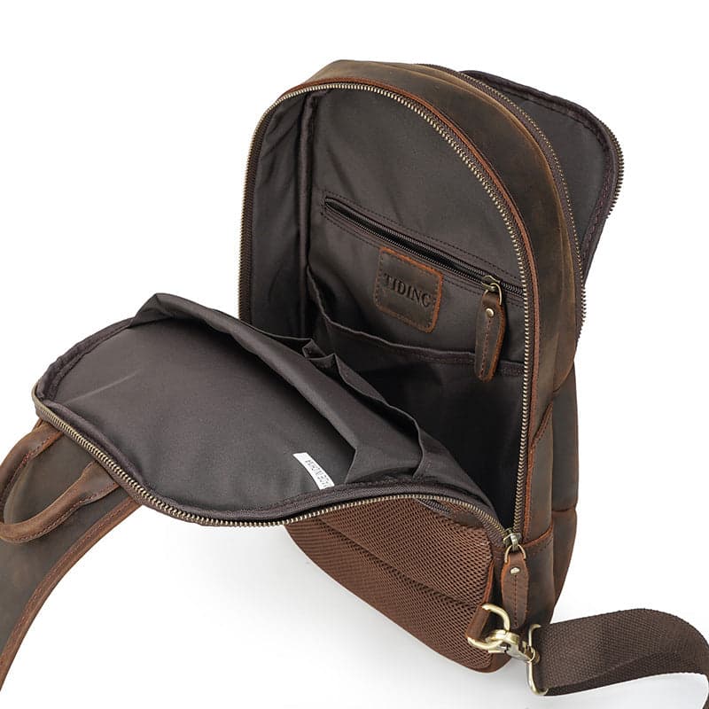 Amethyst™ Pro Genuine Leather Messenger Bag, photo 4