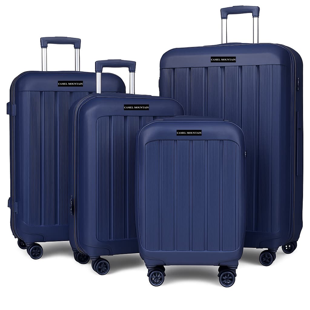 Camel Mountain® Infinity 4-Piece Luggage Set (20", 24", 28", 32")