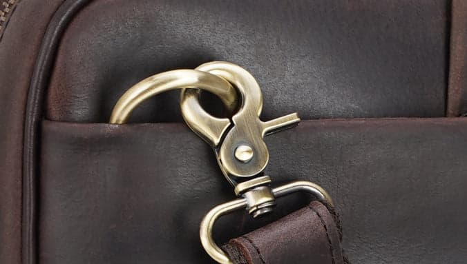 The Nigerian Pro 20L Genuine Leather Laptop Briefcase, photo 10