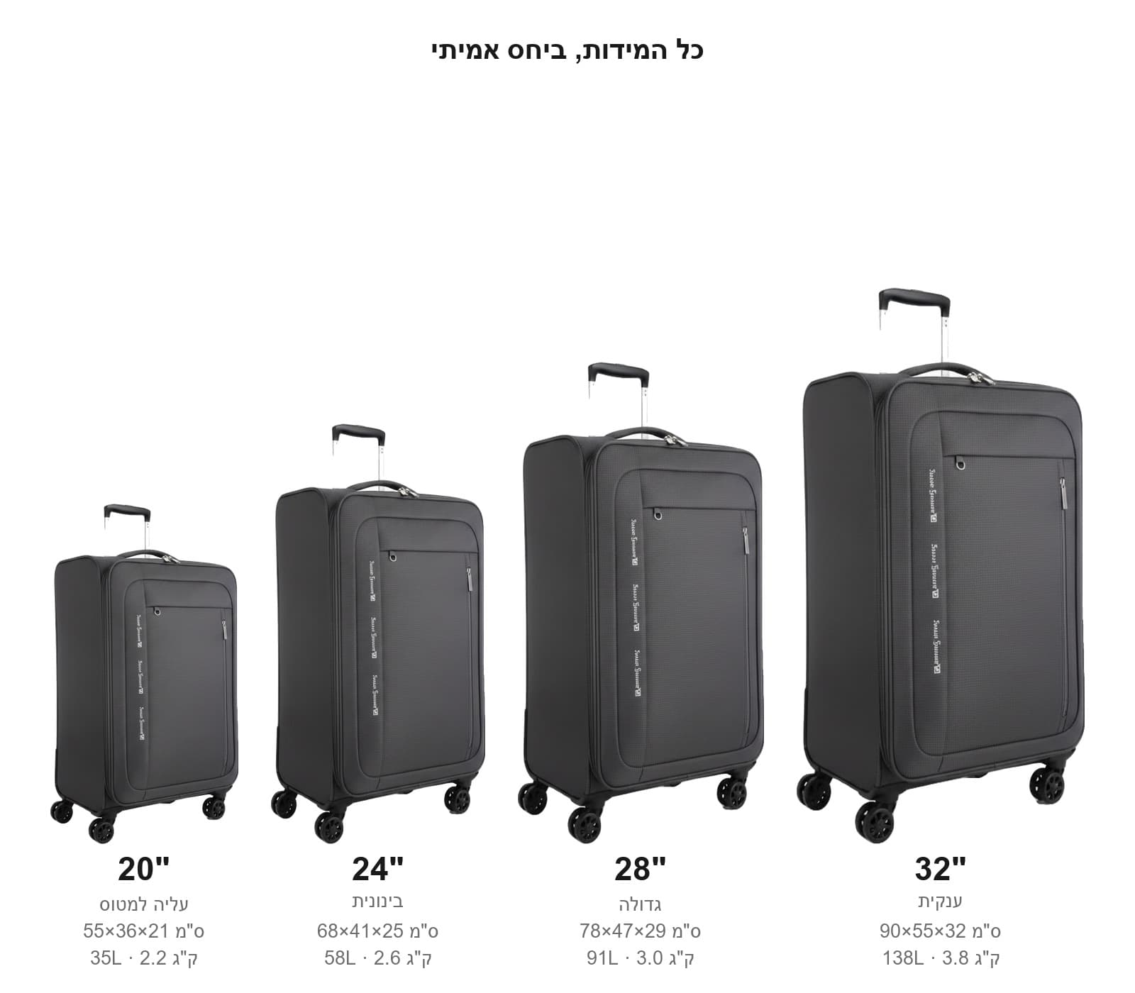 Swiss System 24" Ultralight Soft-Shell Suitcase, photo 4