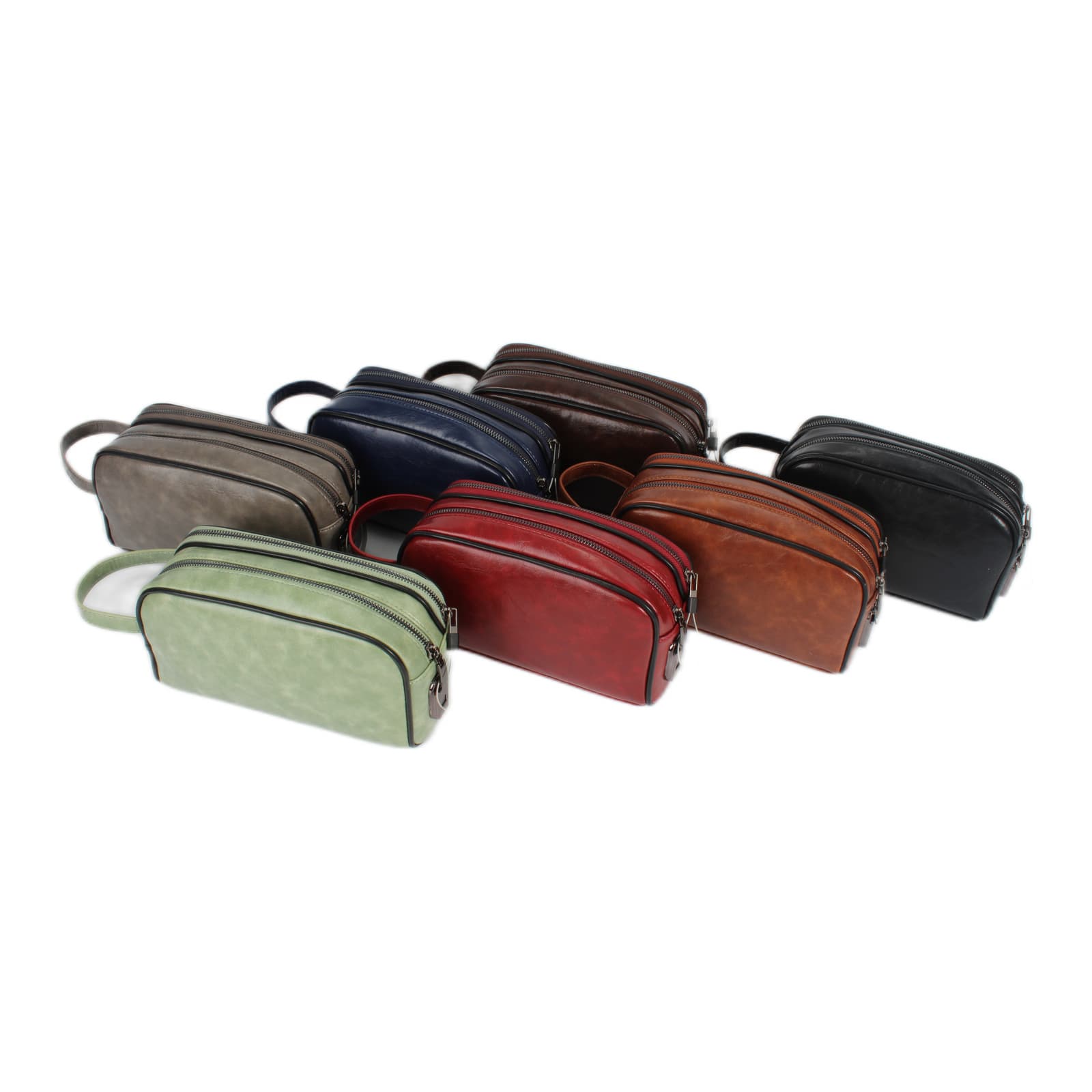 Mannheim Men's Faux Leather Fingerprint Lock Clutch, photo 15
