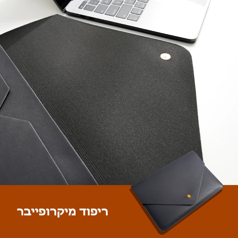 The Mauve™ Pro Microfiber Leather Laptop Sleeve, photo 3