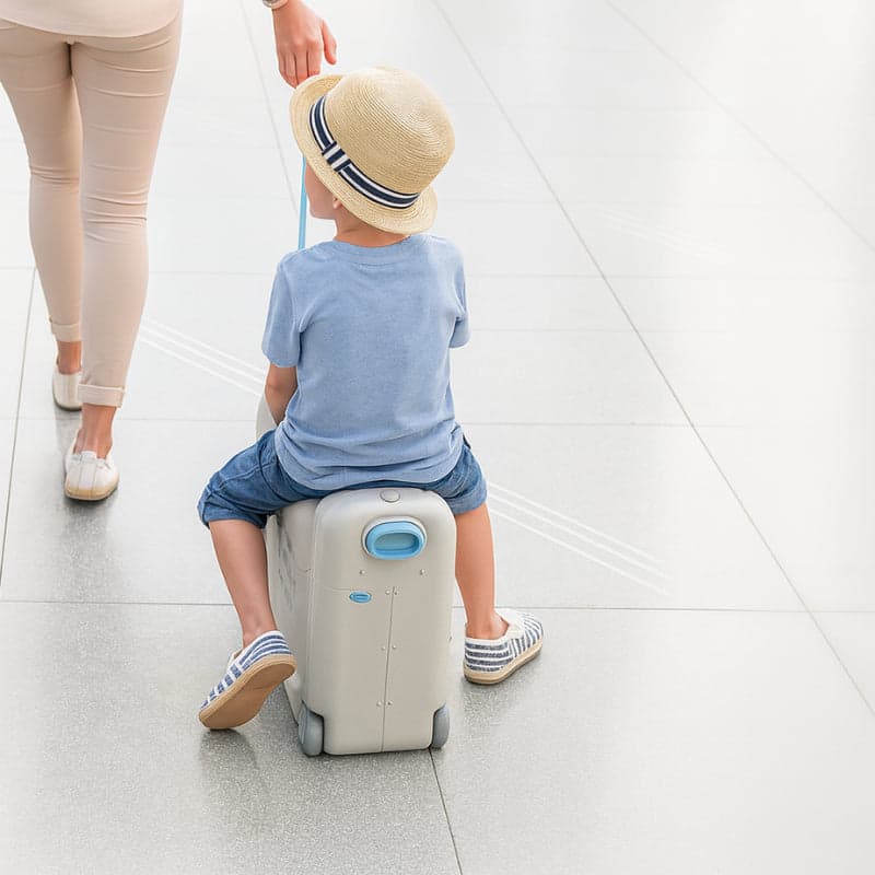 JetRider 18" Kids' Ride-On Carry-On Suitcase and Flight Bed, photo 17