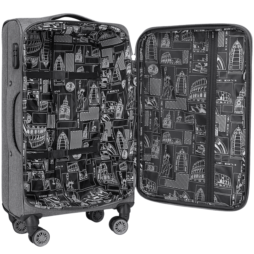 Americano Duo Soft Suitcase Set, 20" + 32", photo 15