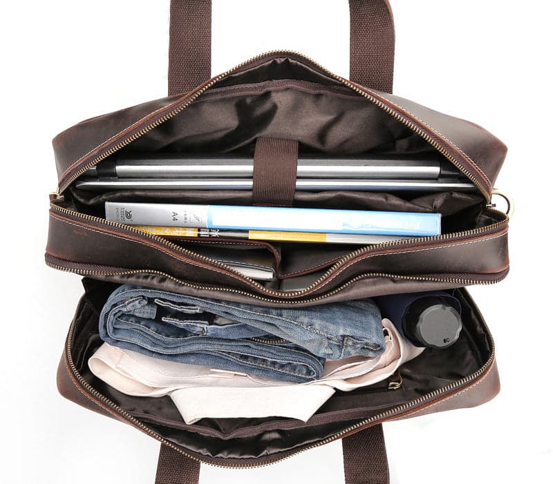 The Honey Pro 20L Genuine Leather Laptop Briefcase, 17", photo 3