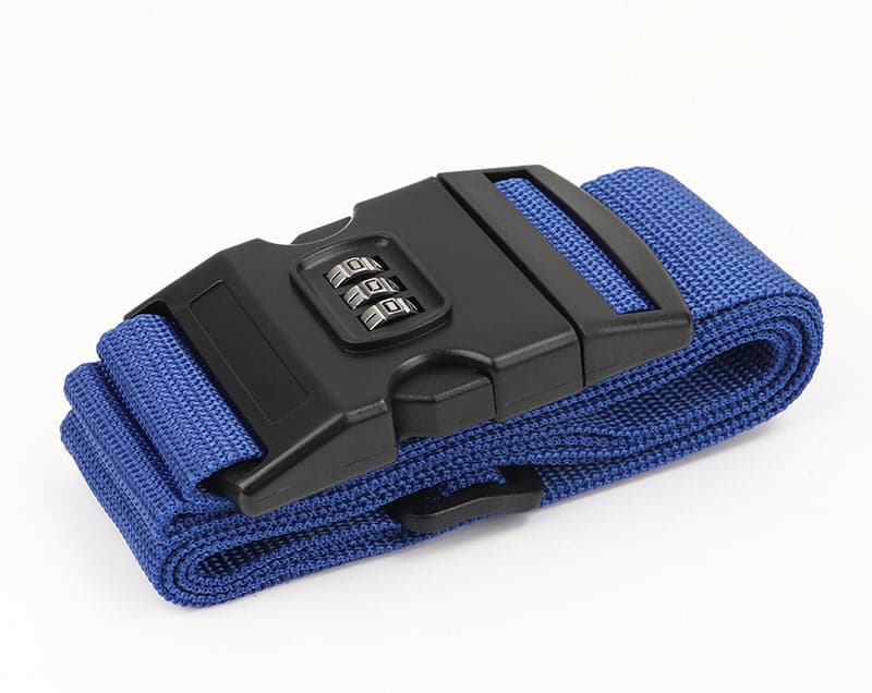 The Bolt™ Platinum Luggage Strap with Combination Lock