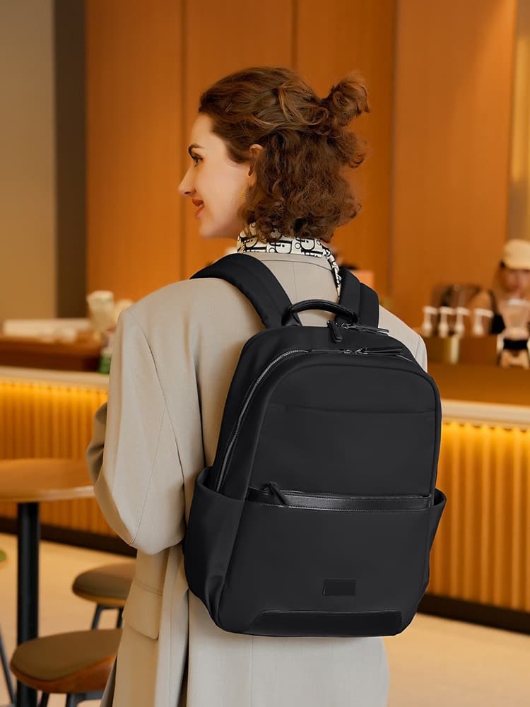 Ravenna Women's Laptop Backpack with Magnetic Front Pocket, photo 7