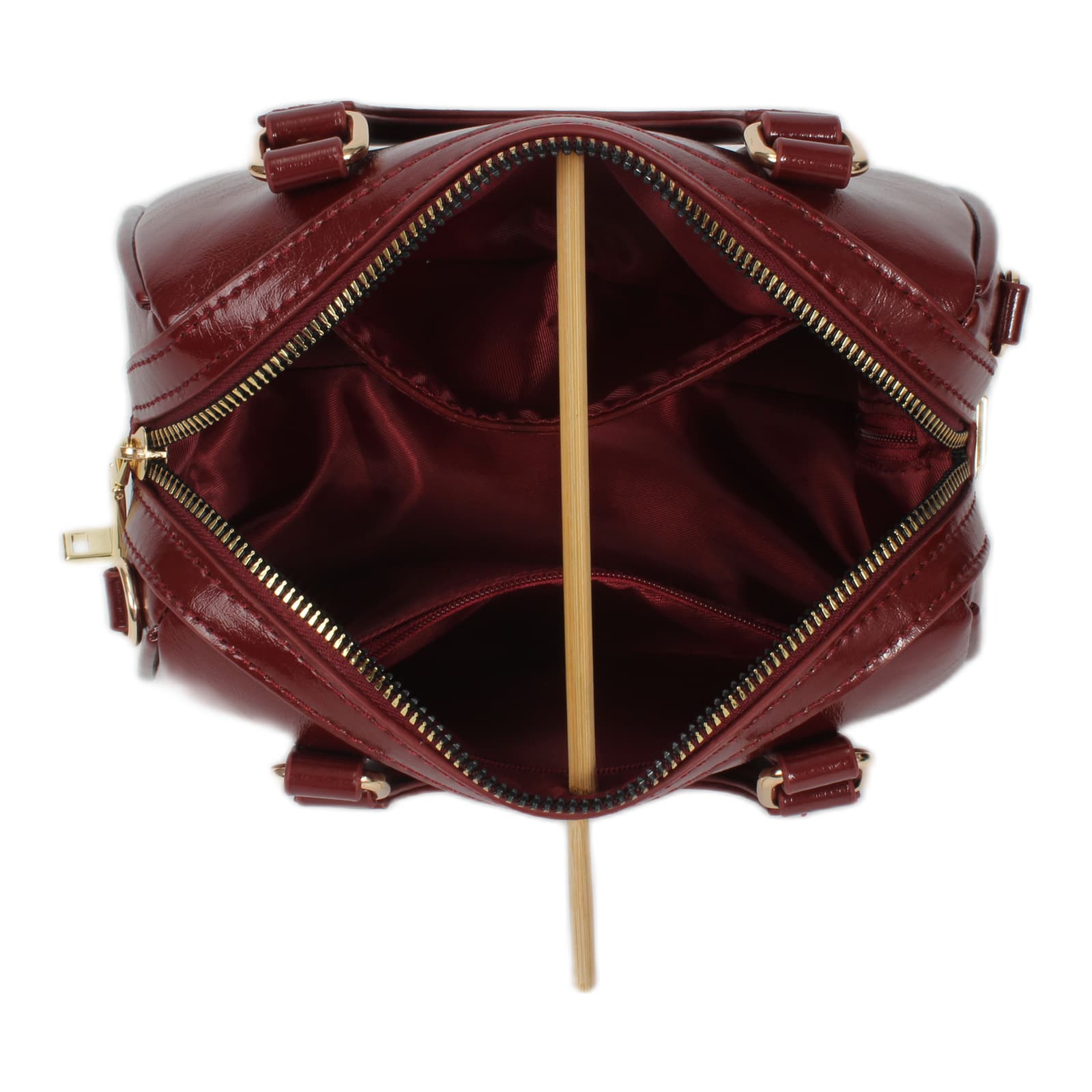 Gstaad Women's PU Leather Fingerprint Lock Handbag, photo 5