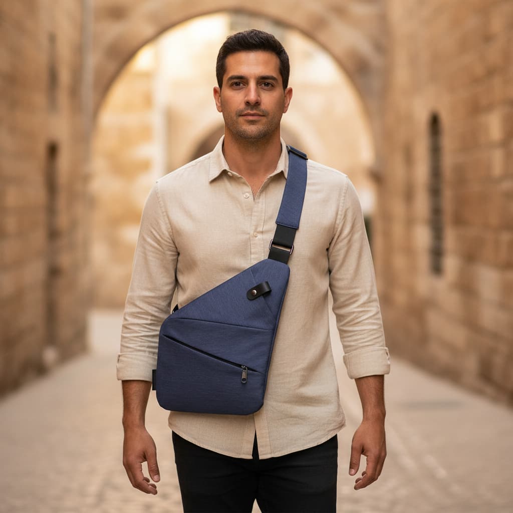 Ronda Ultra-Slim Anti-Theft Crossbody and Chest Bag, photo 2