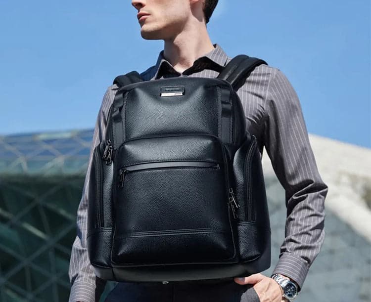 Aerion Elite 25L Genuine Leather Laptop Backpack, photo 7