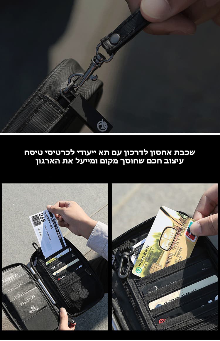 Luthion™ Prestige RFID Travel Organizer, photo 3