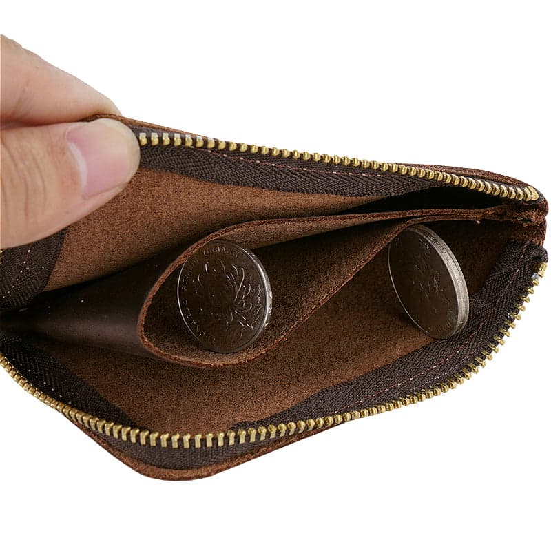 Syltrax™ Compact Zip-Around Leather Wallet, photo 17