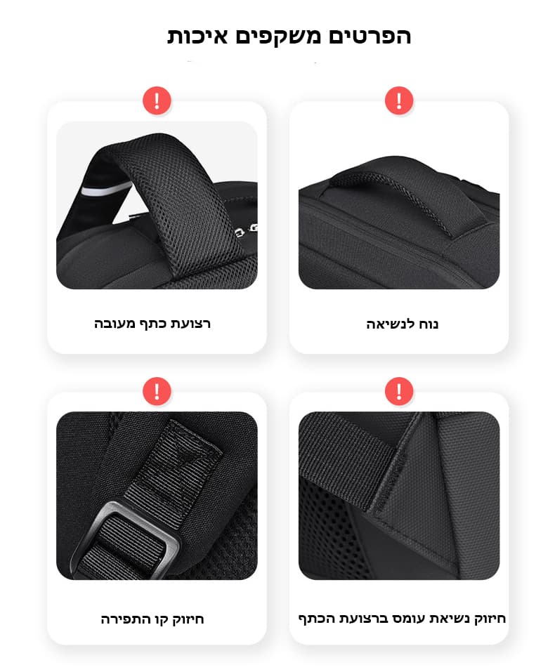 Nimbus Max Water-Repellent Laptop Backpack, photo 14