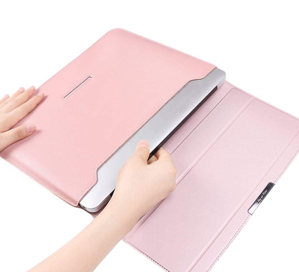 Dynaris™ Prime PU Leather Laptop Sleeve with Stand, photo 19