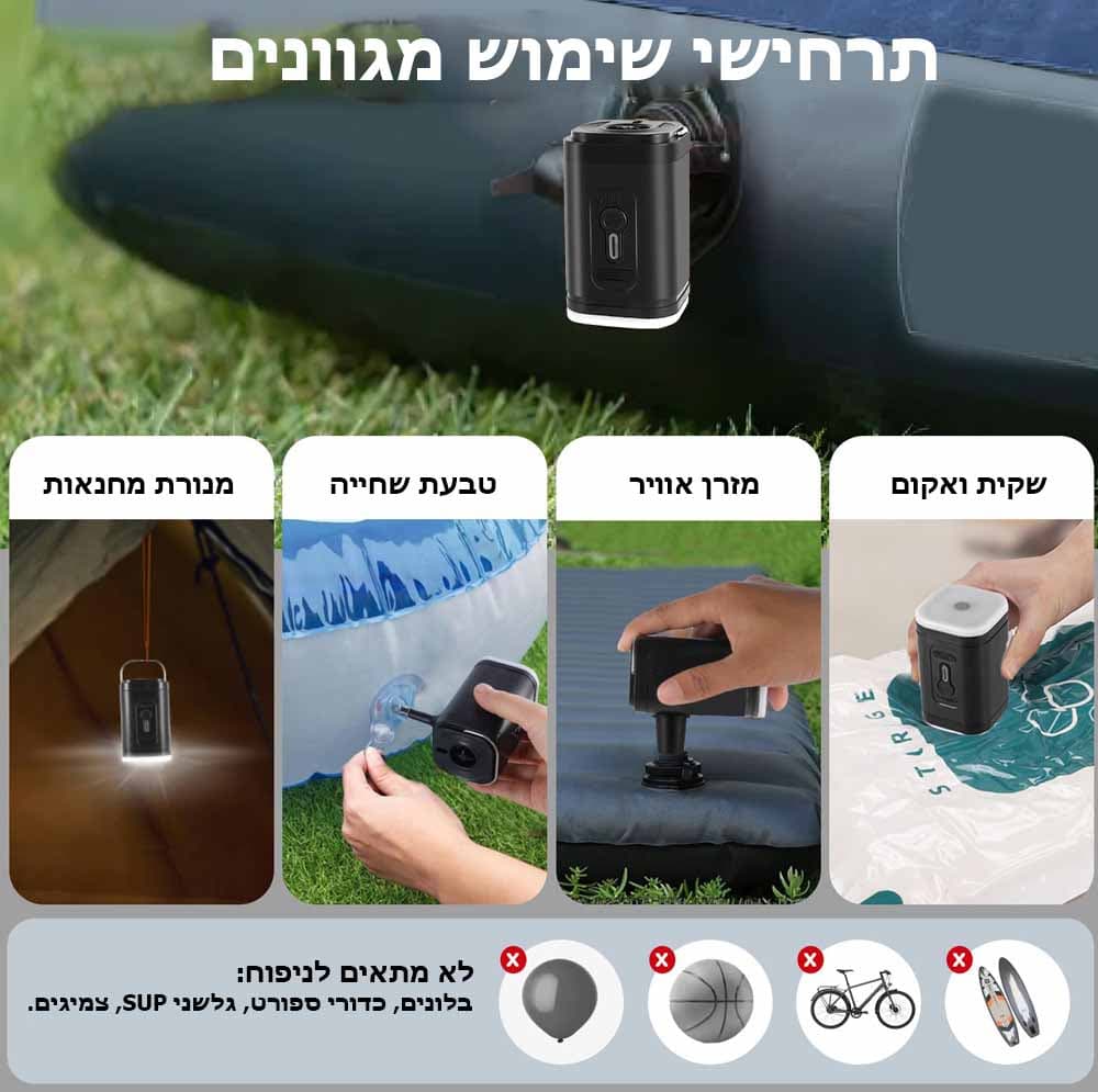 Solaro Compact Rechargeable Air Pump, photo 10