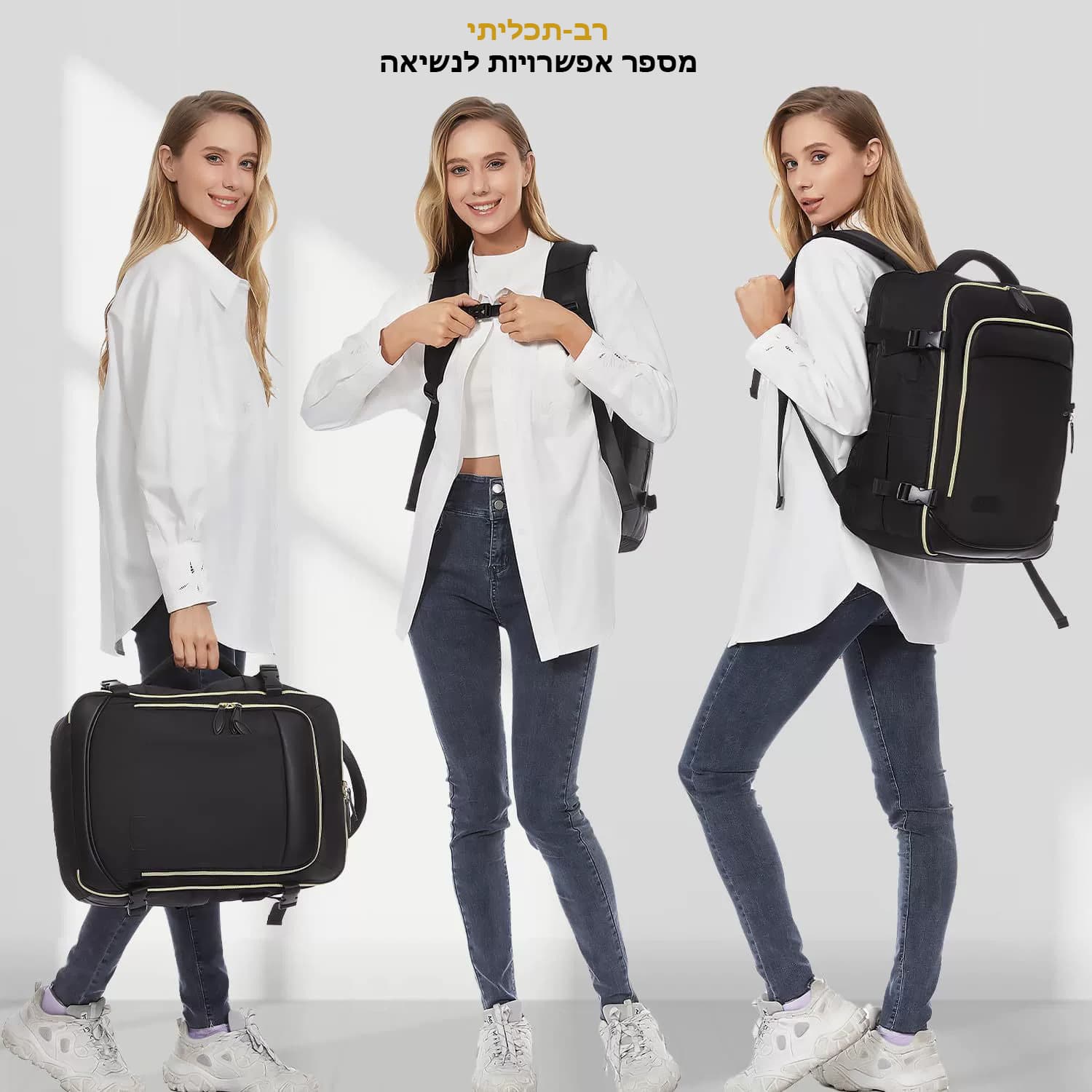 Rylosโข Prime 35L Laptop Backpack with 4 Packing Cubes, photo 4