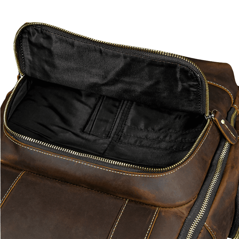 Vintageโข Pro Leather Laptop Backpack, photo 6