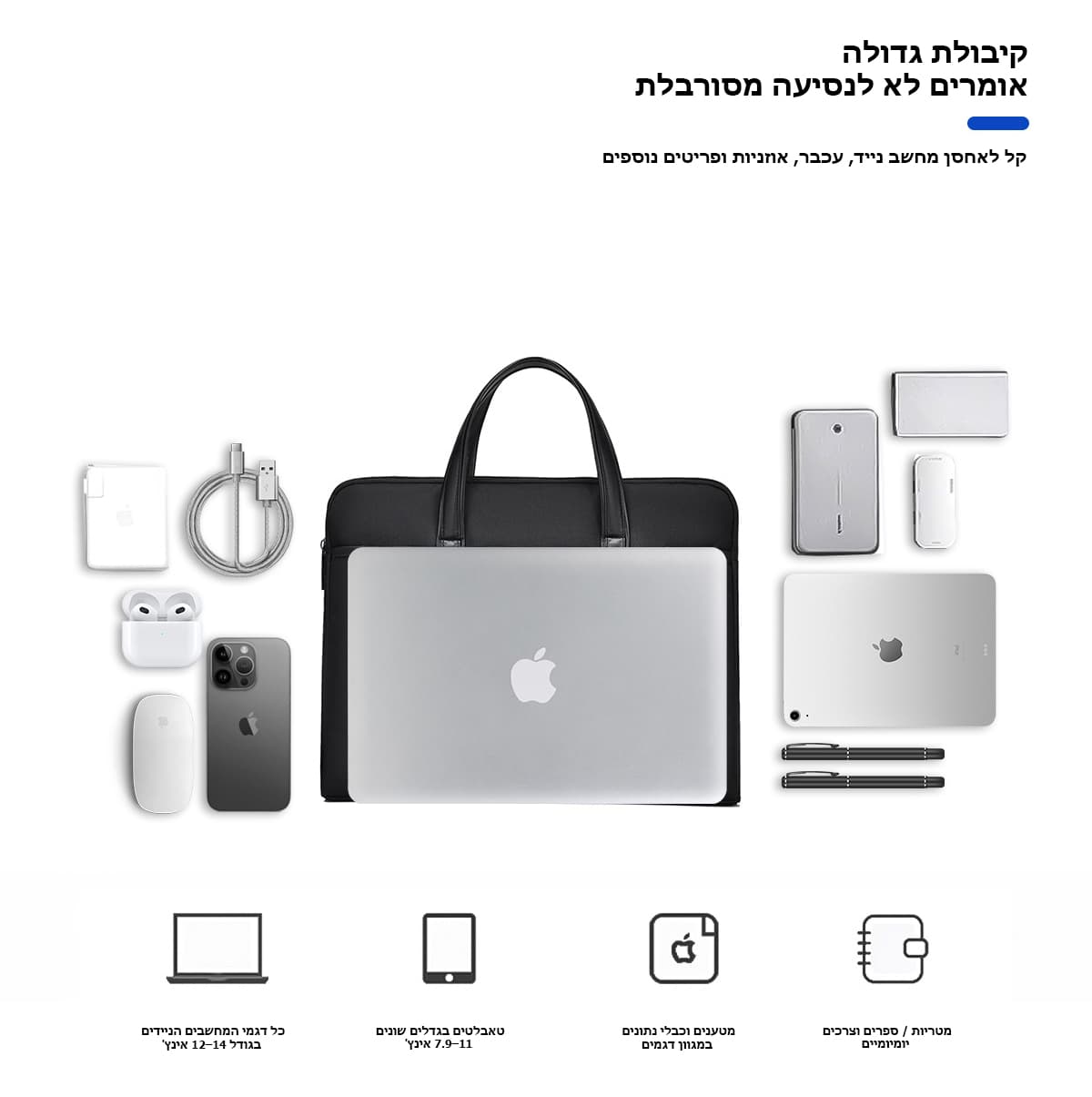 Yrnoxis ProX 4L Slim Laptop Briefcase, photo 7