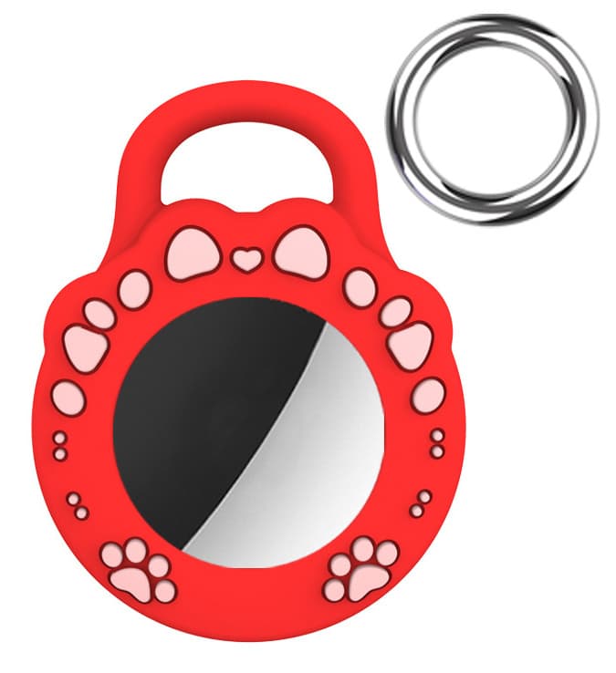 Nina Cat-Paw Silicone AirTag Keychain Case, photo 16