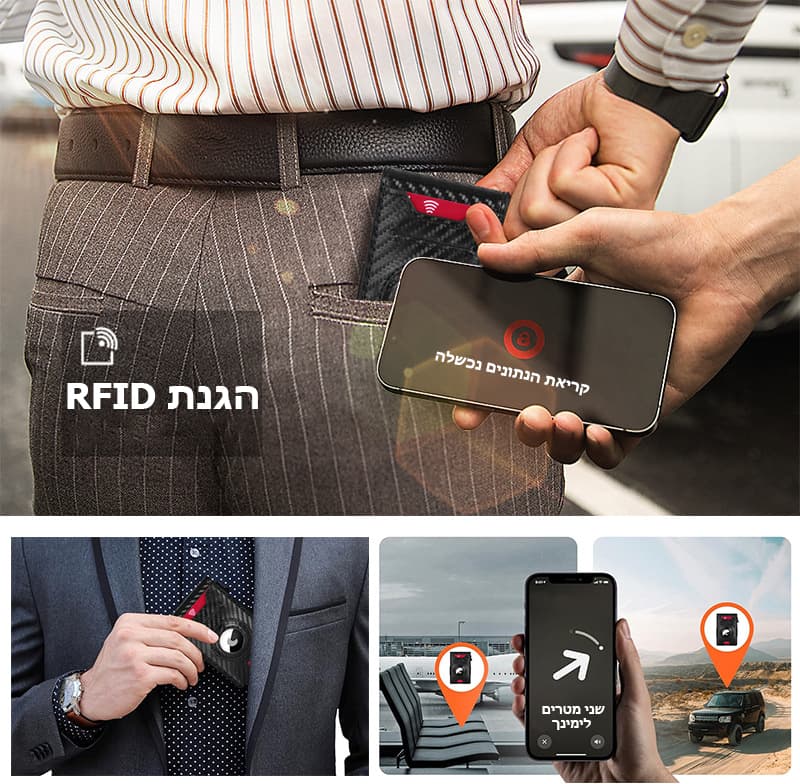 Krymorith™ Signature Smart Wallet with AirTag Slot, photo 4