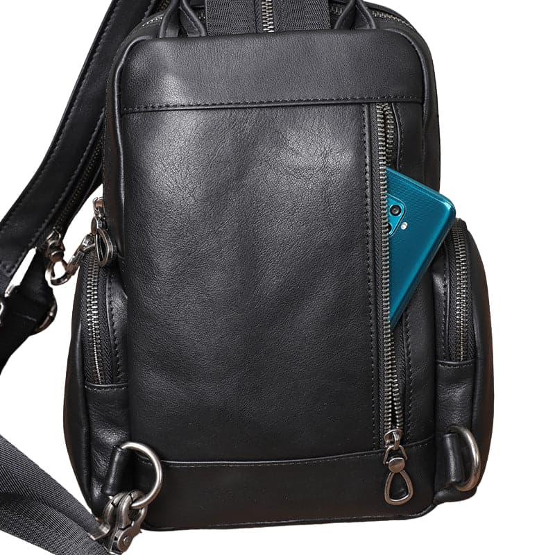 G-Thrustโข Fusion 7L Water-Resistant Leather Crossbody Bag, photo 13