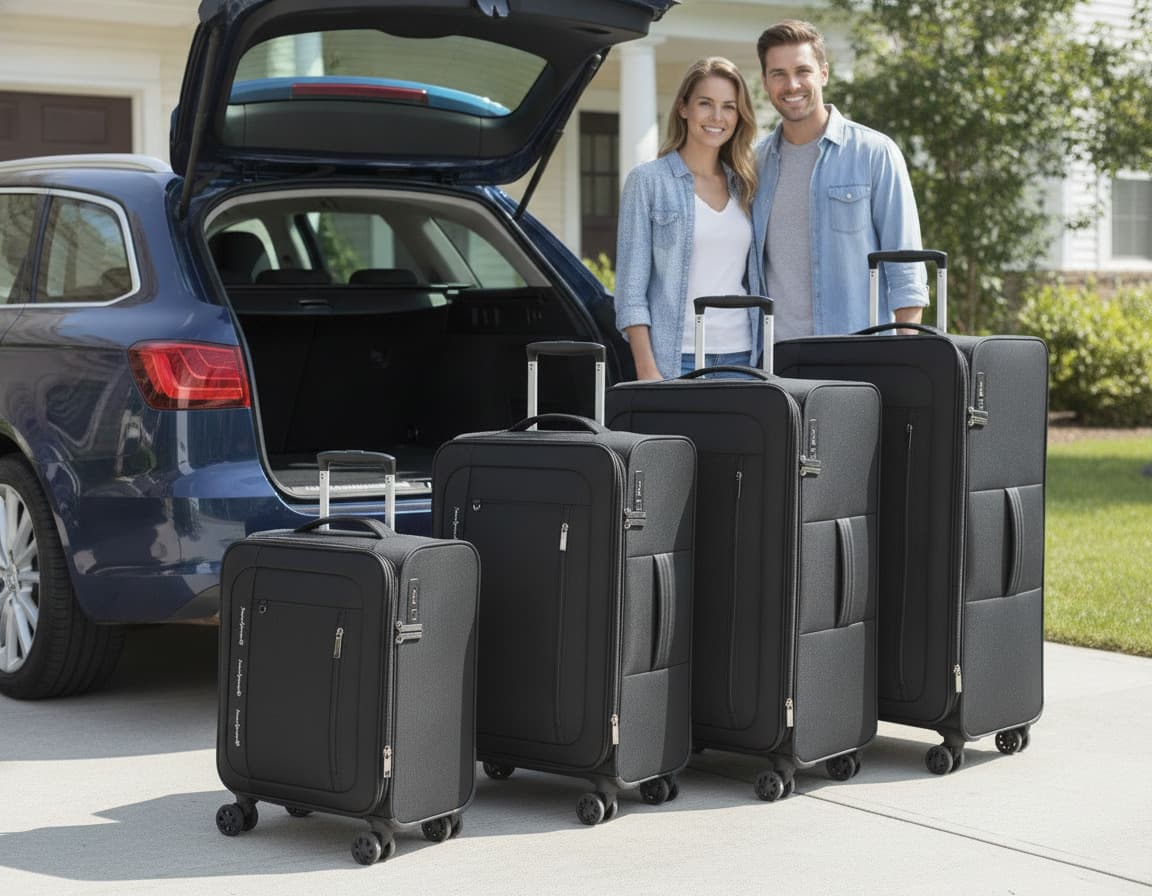 Swiss System Ultralight 4-Piece Luggage Set: 20", 24", 28" and 32", photo 8