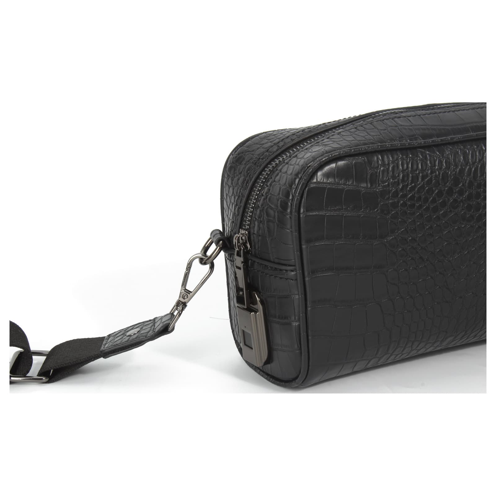 Bremen Men's PU Leather Fingerprint Lock Clutch, photo 6