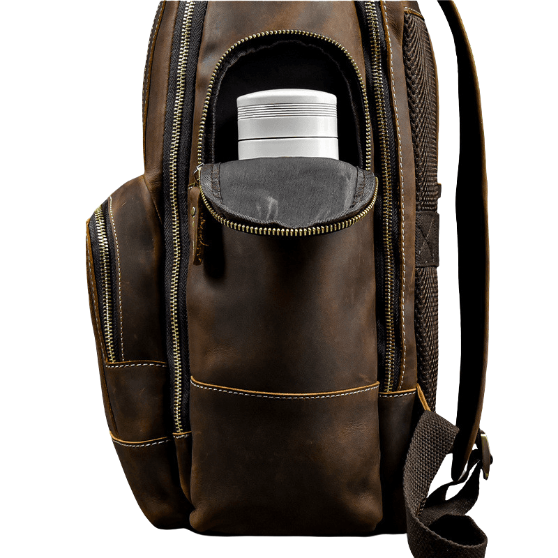 Vintageโข Pro Leather Laptop Backpack, photo 4