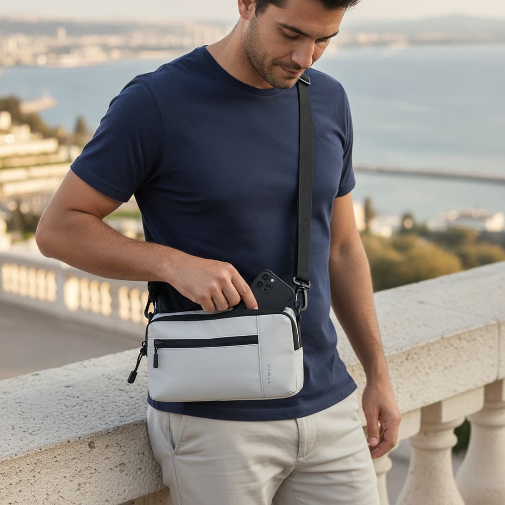 Matera Small Water-Repellent Crossbody Bag, photo 2
