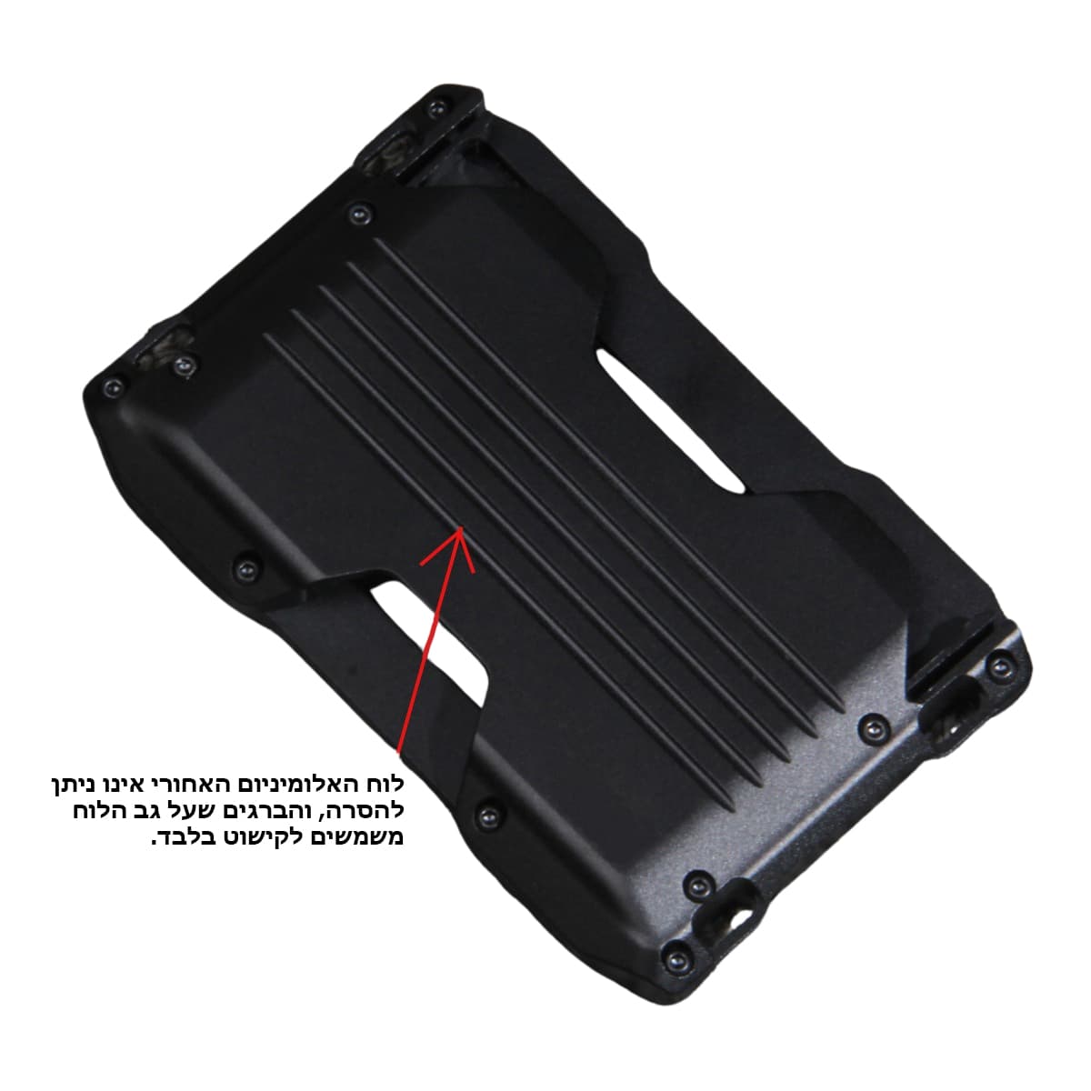 Polaryx™ Prime Aluminum RFID Card Holder, photo 3