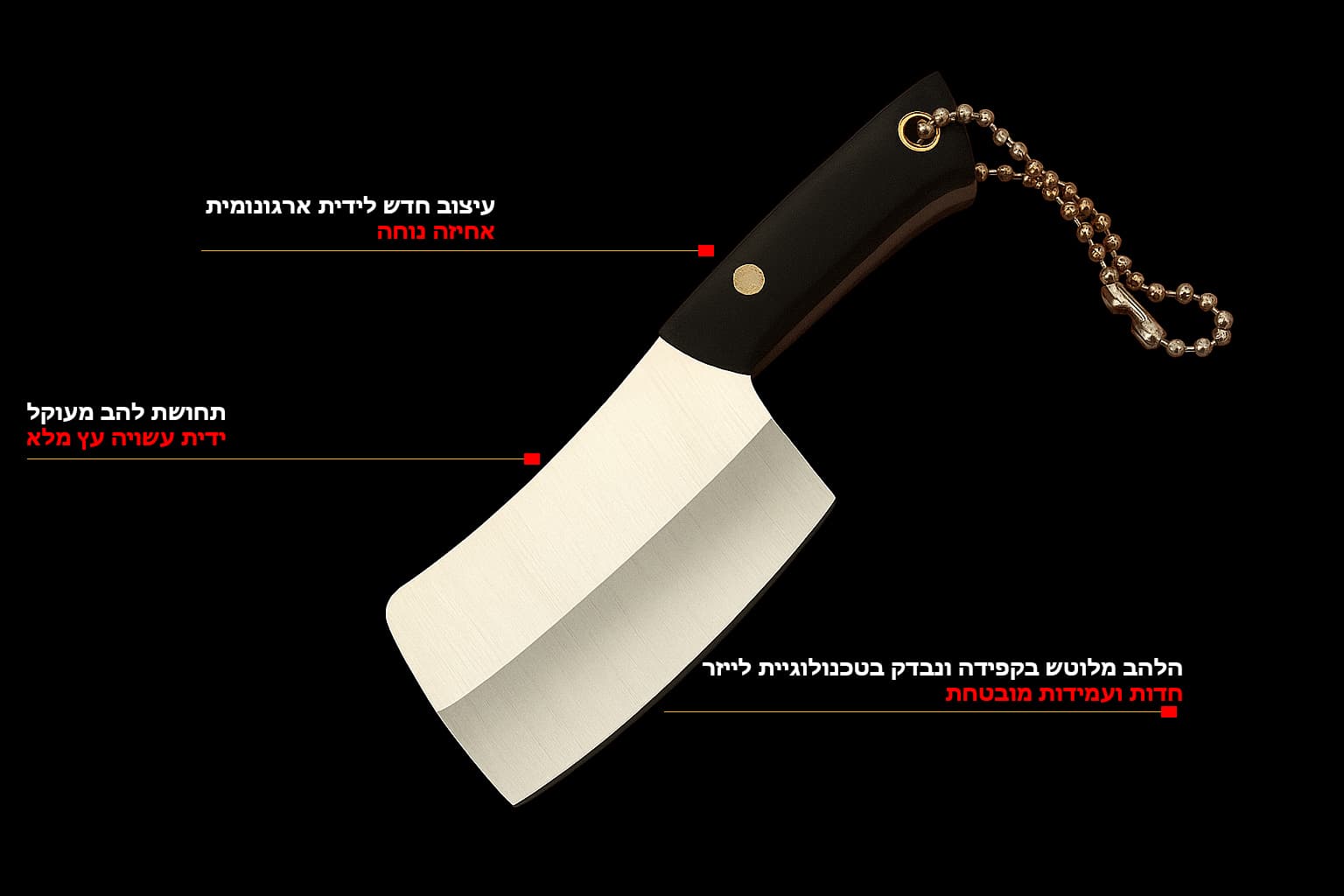Kyvaris™ Luxe Keychain Organizer with Mini Knife, photo 3