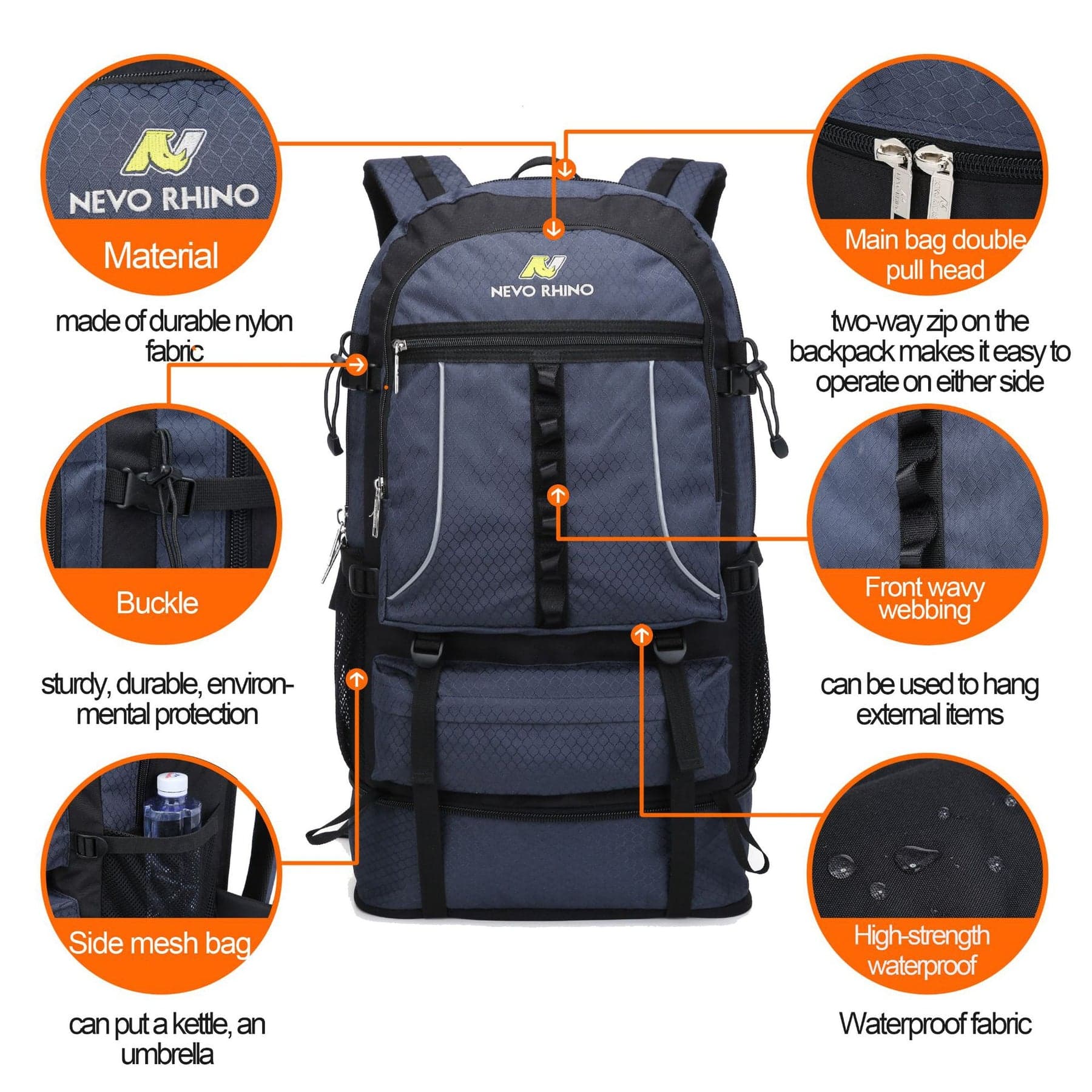 The Nomadโข Pro Expandable Hiking Backpack, photo 8