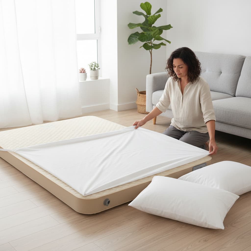 Dolomiti Self-Inflating Camping Mattress with Built-In Pump, photo 6
