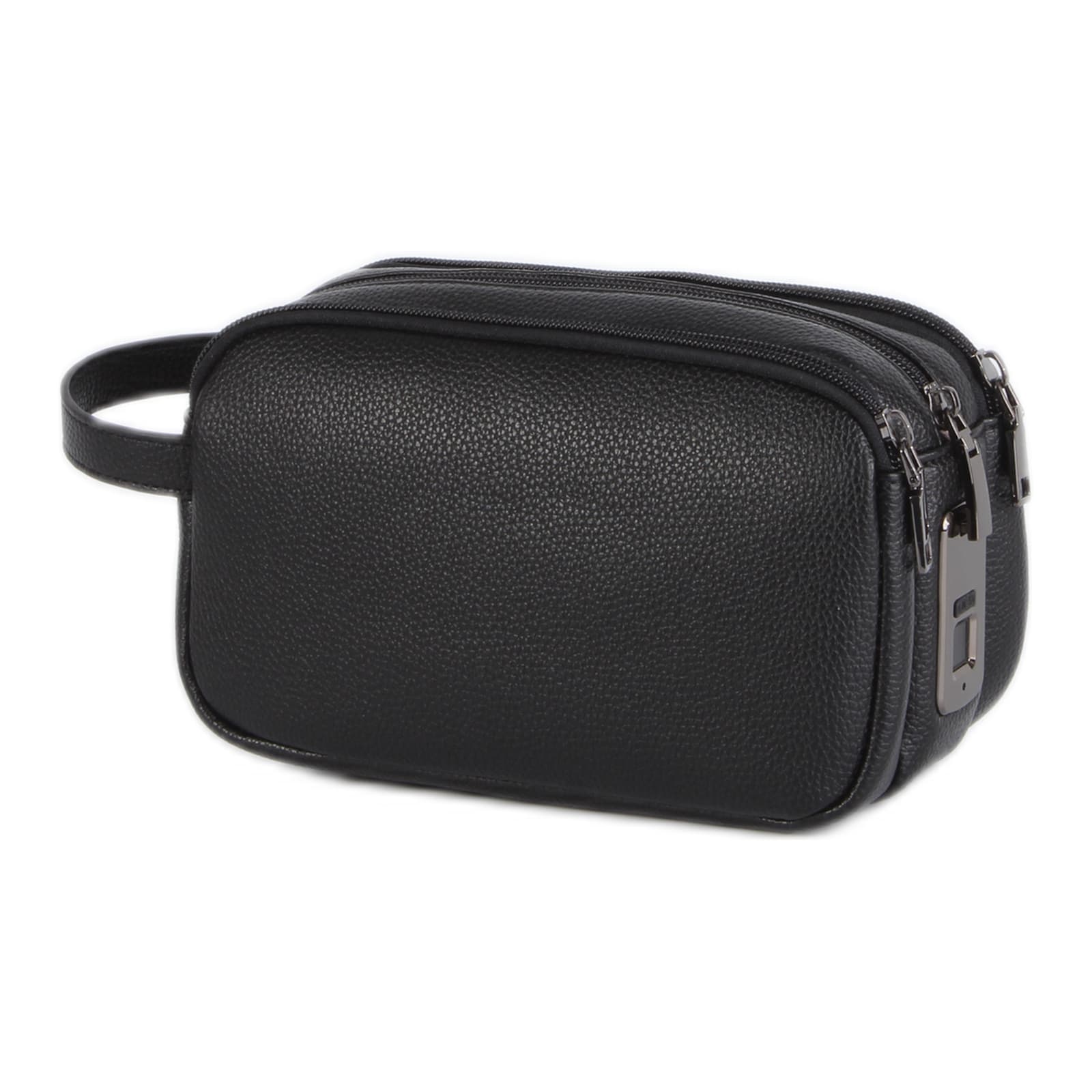 Berlin Men's PU Leather Fingerprint Lock Clutch, photo 5