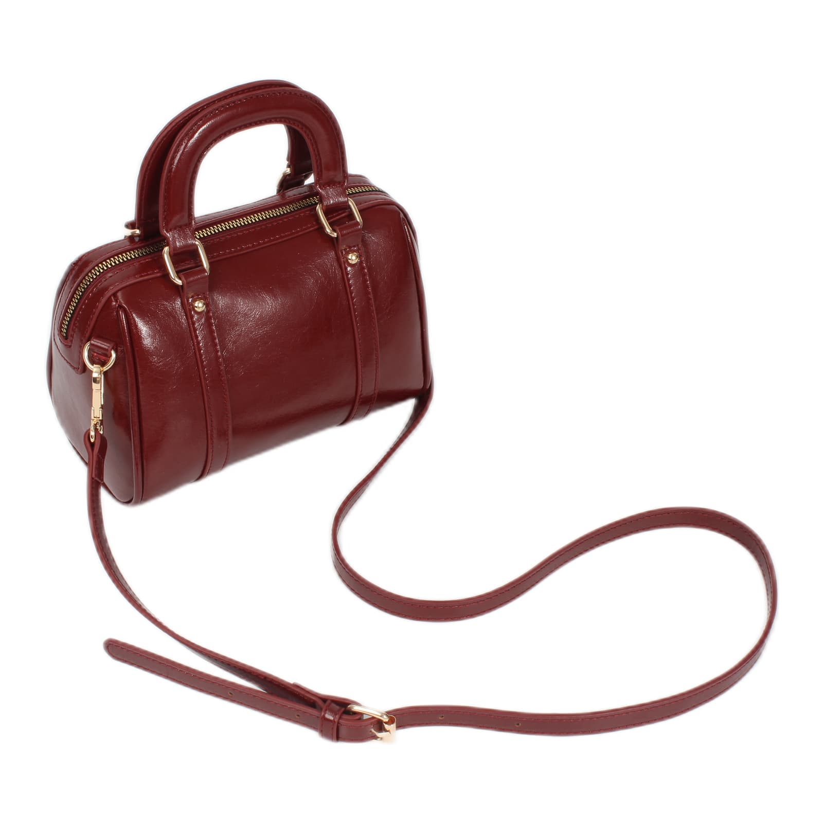 Gstaad Women's PU Leather Fingerprint Lock Handbag, photo 4