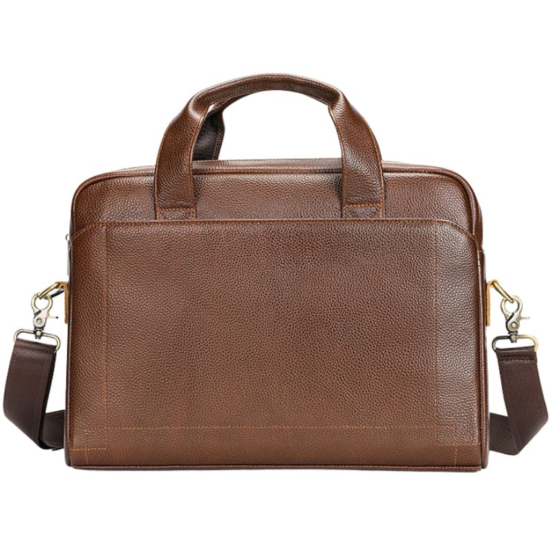 Quirvex™ Prestige 14" Genuine Leather Laptop Bag, photo 10