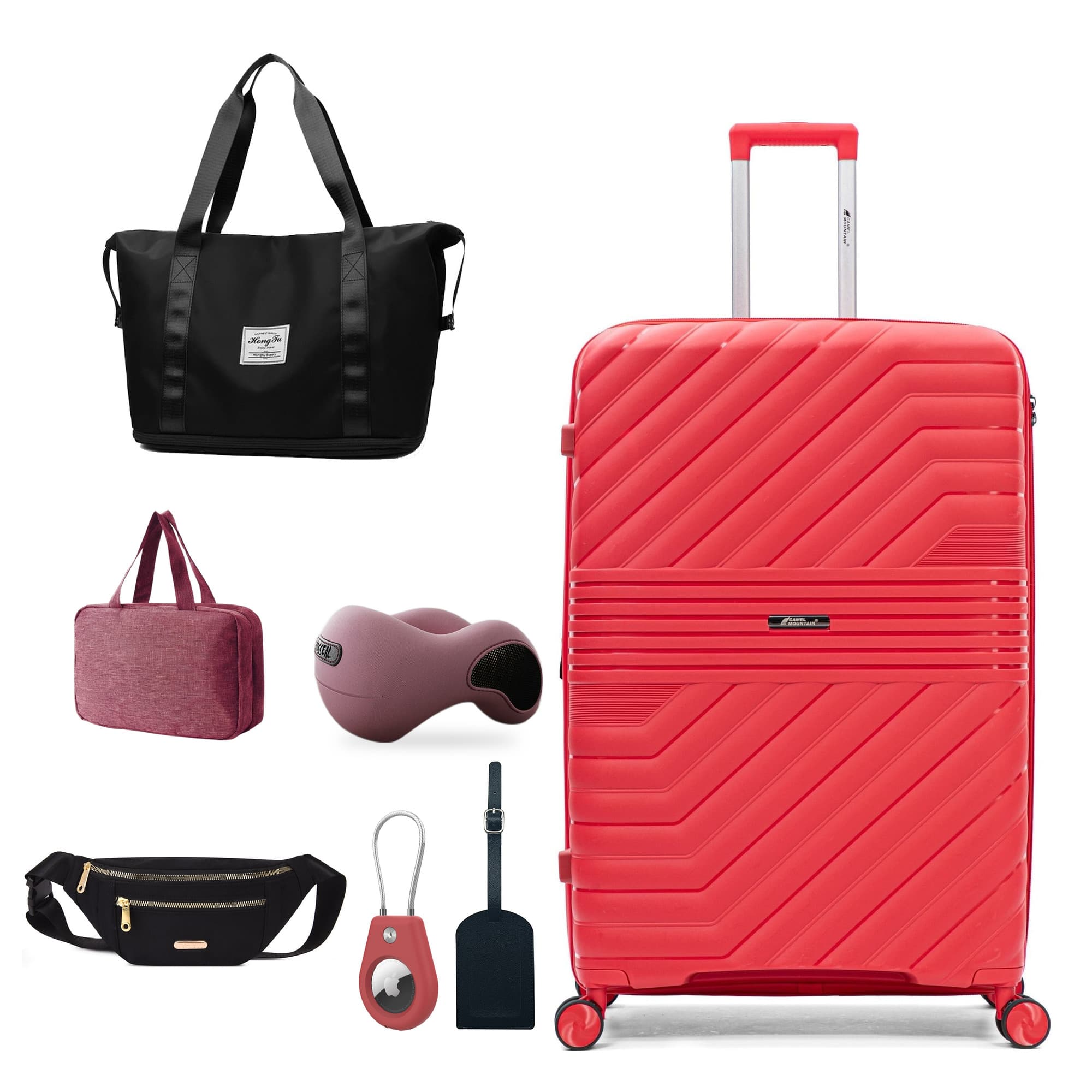 Navigator Flight Kit: 20" Carry-On Suitcase and 6 Travel Accessories, photo 4