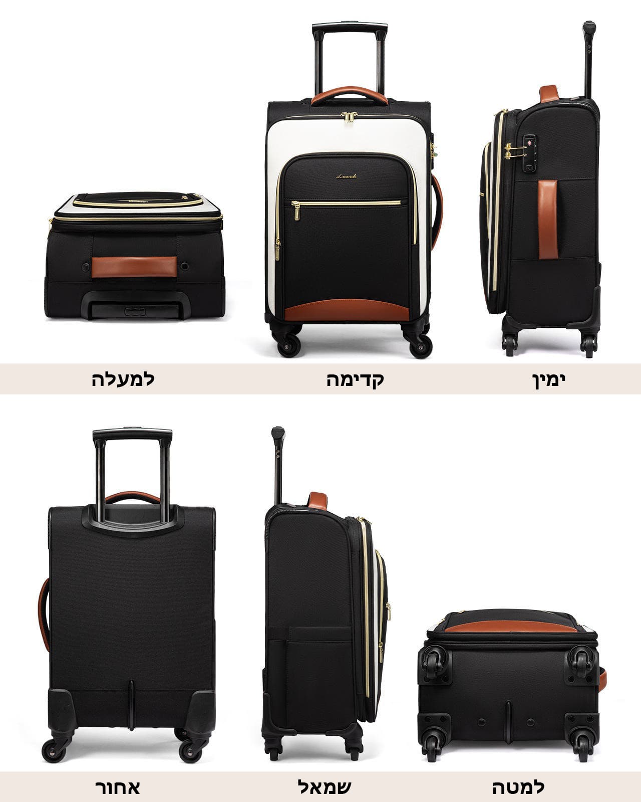 Zymora™ Prime 45L Softside Suitcase with Laptop Compartment, photo 8