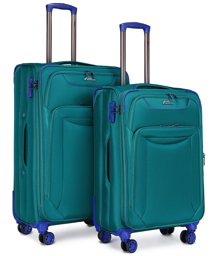 Camel Mountain Titan 24 and 28 inch Two-Piece Suitcase Set, photo 2