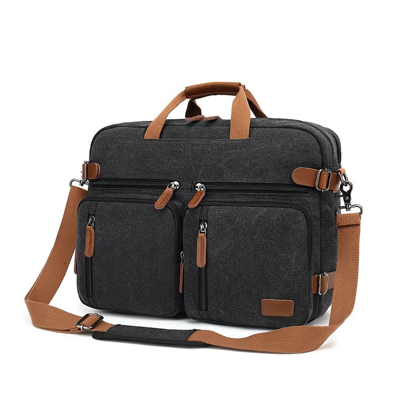 The Cuban Messel 3-in-1 Canvas Laptop Bag, up to 17"