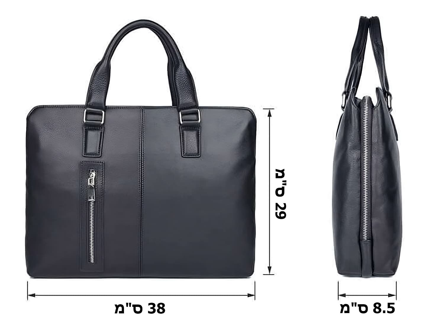 Tundraโข Business 9L Leather Laptop Briefcase, photo 12