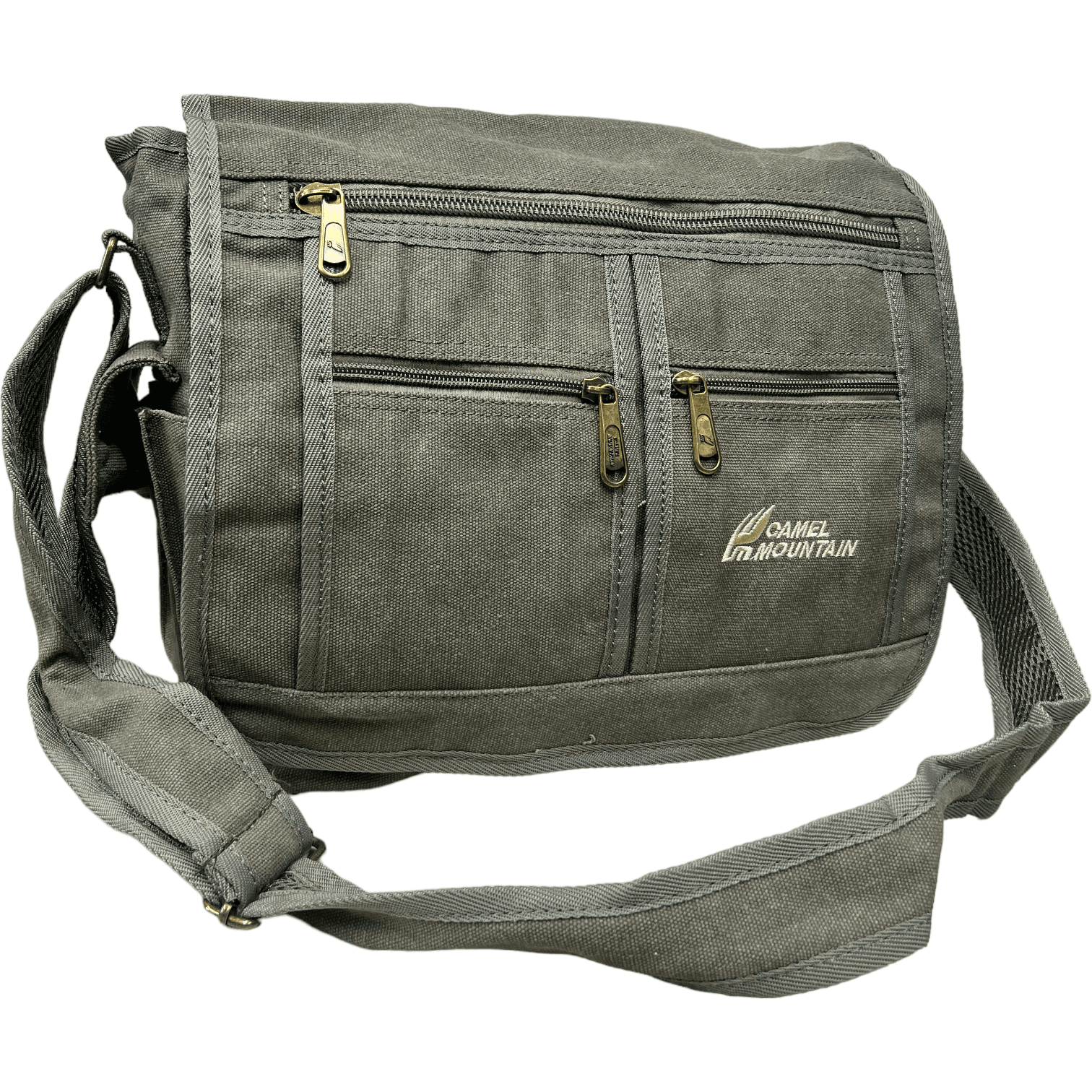 Camel Mountainยฎ Wingate Canvas Messenger Bag, photo 4