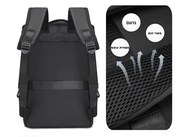 Cytrek™ Platinum 19L Laptop Backpack with USB Port, photo 2