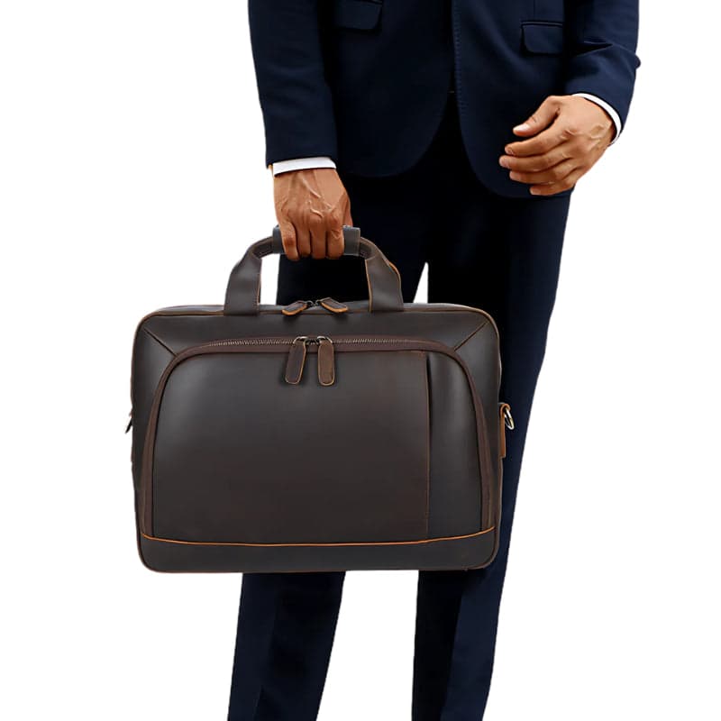 Cylorian Prestige 16" Genuine Leather Business Bag, photo 15