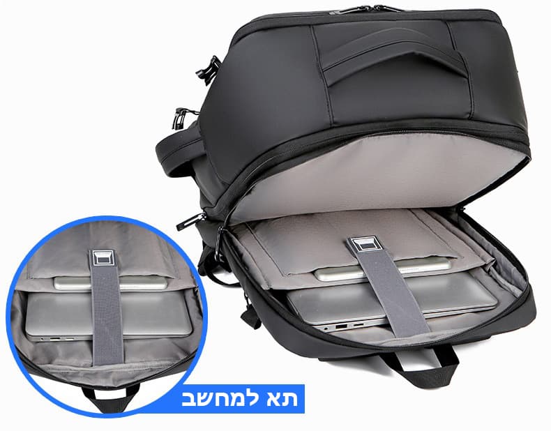 JetSetter 30L Laptop Backpack with USB Port, photo 3