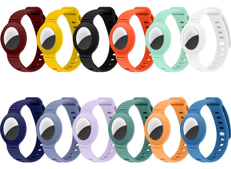 Bari Silicone Kids' AirTag Wristband, photo 2