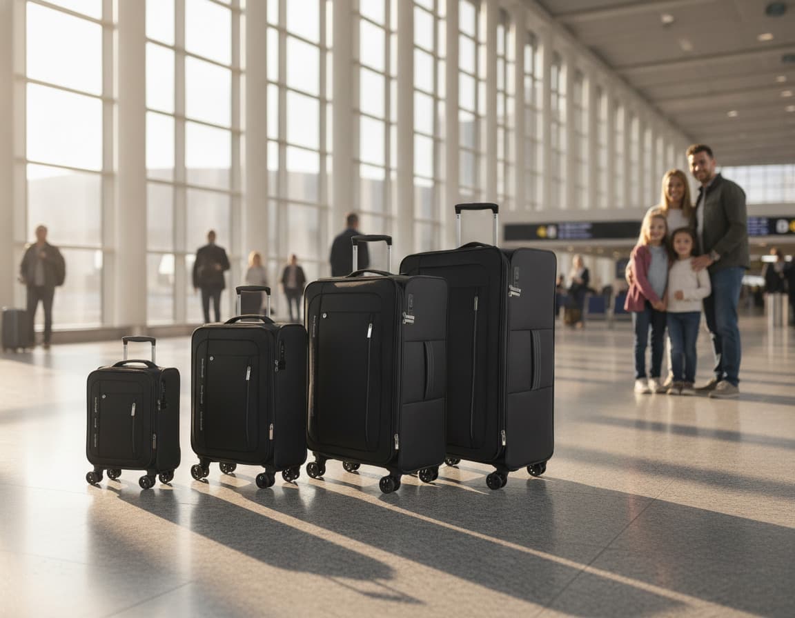 Swiss System Ultralight 4-Piece Luggage Set: 20", 24", 28" and 32", photo 2