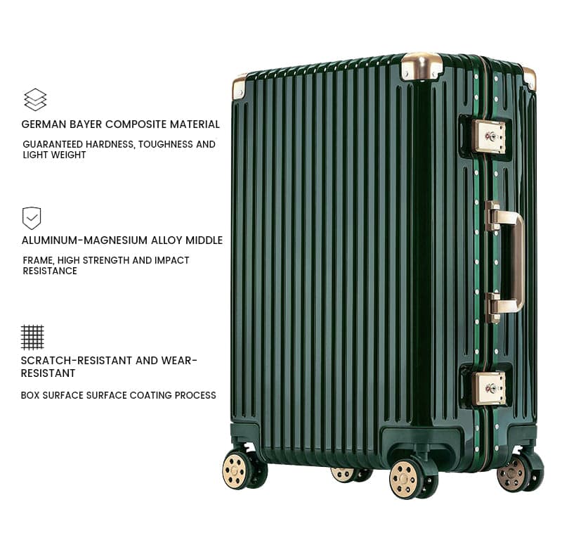 Camel Mountainยฎ FitGear 24" Medium Aluminum Frame Suitcase, photo 5