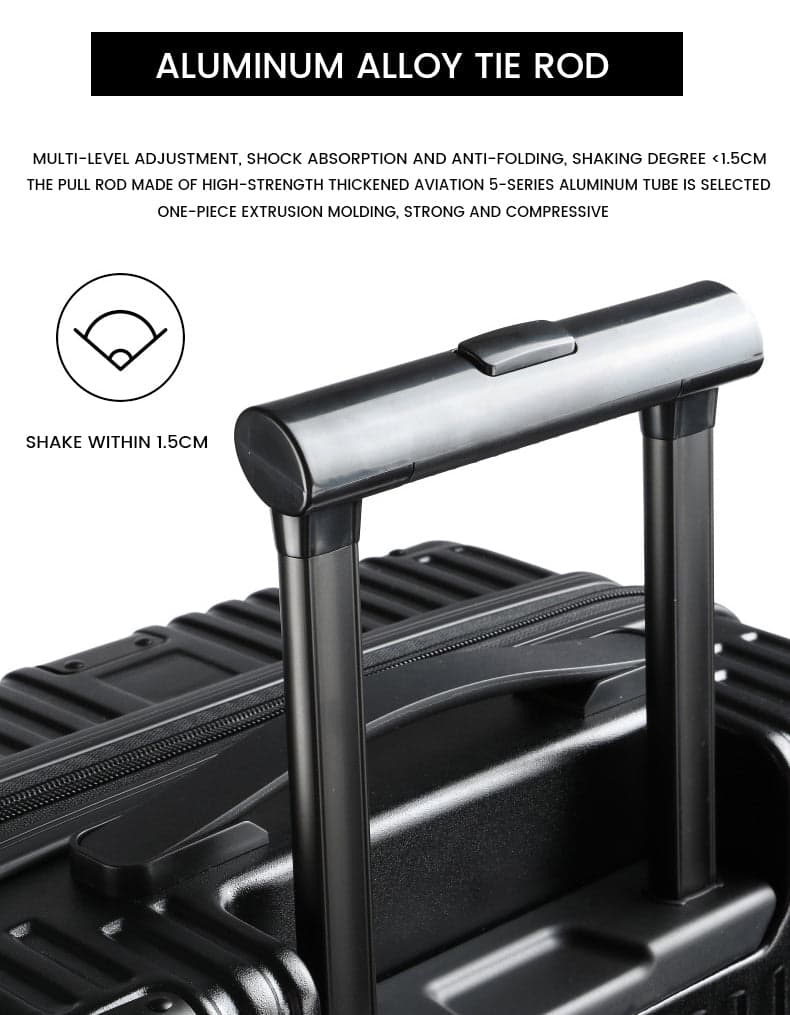 Camel Mountainยฎ Trek 28" Large Aluminum Frame Suitcase, photo 14